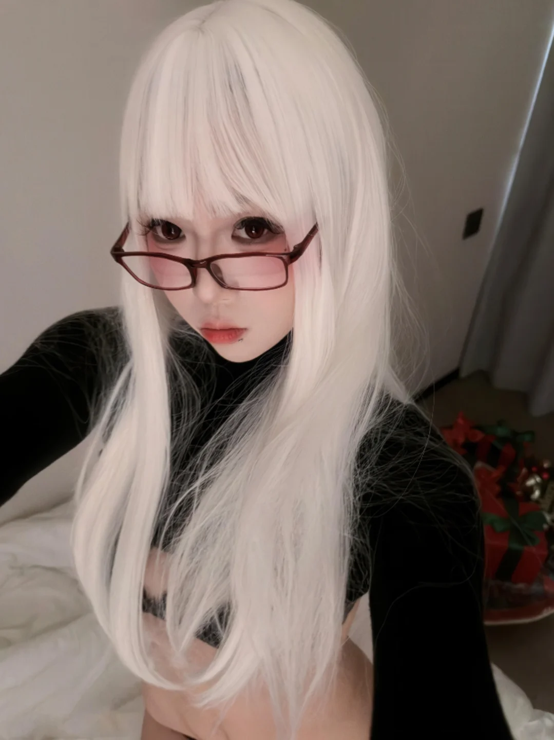 麻薯大王 - No.001 暗夜纯白 [52P-91MB] tg@simisebaisi 【丝足阁】021.webp